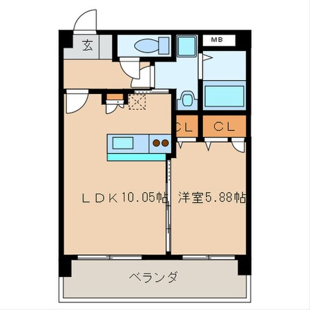 グリーンヒルズ観世の物件間取画像